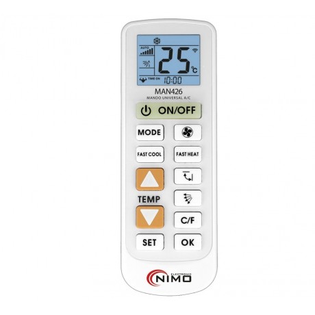 Mando Universal para Spliter, de ventana o consolas de Aire Acondicionado