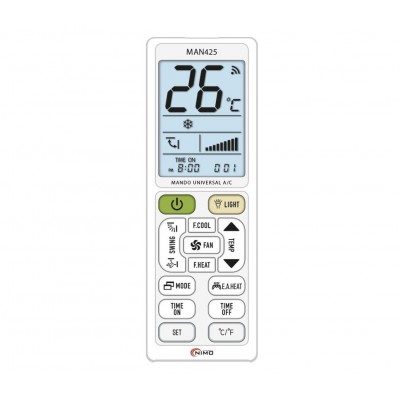 Mando Universal para Spliter, de ventana o consolas de Aire Acondicionado