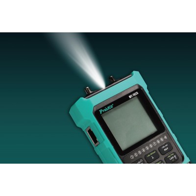 MT-7625 Tester fibra óptica, redes y localiza cables por tono