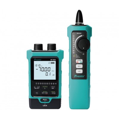 MT-7625 Tester fibra óptica, redes y localiza cables por tono