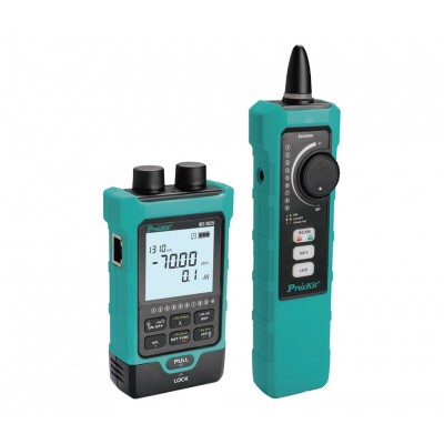 MT-7625 Tester fibra óptica, redes y localiza cables por tono