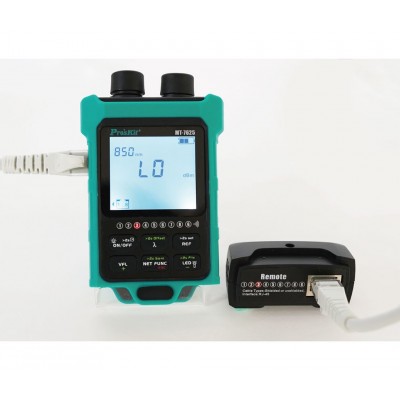 MT-7625 Tester fibra óptica, redes y localiza cables por tono