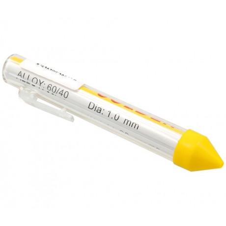 Rollo de Hilo de estaño 60Sn-40Pb 1,0mm en tubo de 20g. EST129