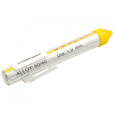 Rollo de Hilo de estaño 60Sn-40Pb 1,0mm en tubo de 20g. EST129