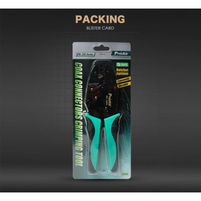 6PK-230C Crimpadora para terminales no aislados de Proskit