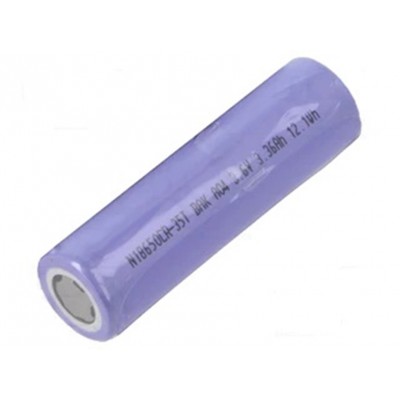N18650B Batería de Litio OEM 3.6V, 3360MAH 18.2X65MM