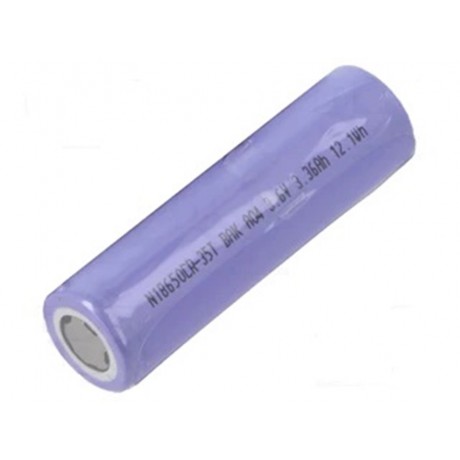 N18650B Batería de Litio OEM 3.6V, 3360MAH 18.2X65MM