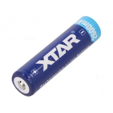 MR18650TE/XT con Tetón Batería de Litio 3.6V, 2600MAH 18.4X69MM