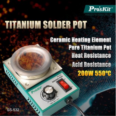 Proskit SS-532B Crisol analógico de 50mm diámetro 200W
