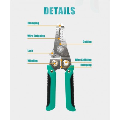CP-406S Pelacables multifunción 6 en 1 de Proskit