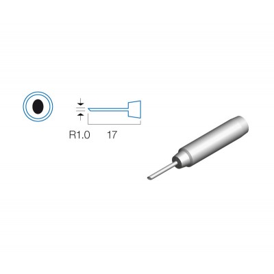 Punta biselada de 4,0mm para soldador 9SS-227-IRON - 5SI-216N-4C