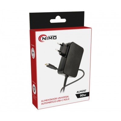 ALM296 - Alimentador automático regulable 5..20V/65W, salida USB-C PD