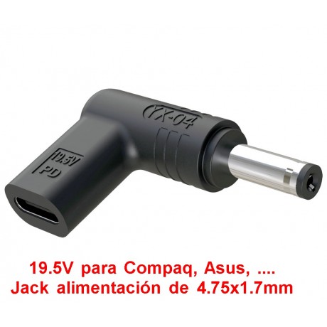 CONYX04 - Conector con chips automático 19,5V para ALM296, ALM297