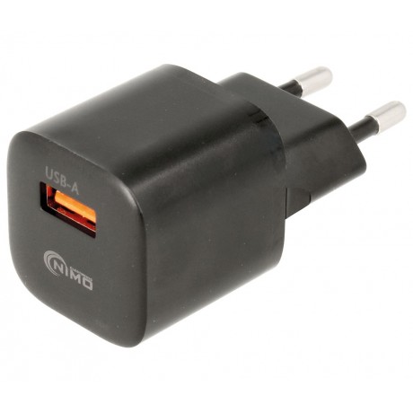 CAR423 - Cargador rápido USB-A QC3.0 18W