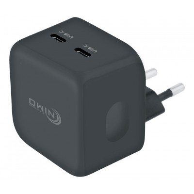 Cargador rápido USB Tipo-C x 2 Power Delivery 36W - CAR426