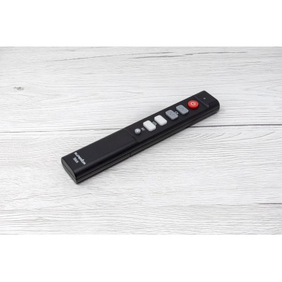 MAN2050N Mando universal de televisión sencillo programable botón a botón slim NEGRO