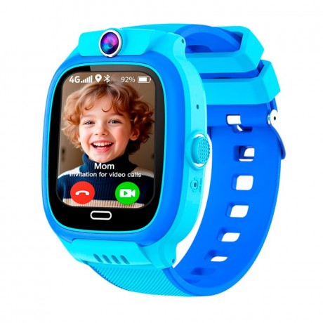 Smartwatch COOL Kids 4G GPS Silicona Colores (Localización, Video llamadas, SIM)