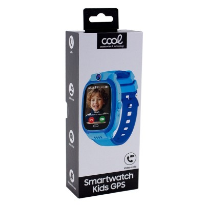 Smartwatch COOL Kids 4G GPS Silicona Colores (Localización, Video llamadas, SIM)