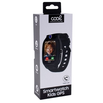 Smartwatch COOL Kids 4G GPS Silicona Colores (Localización, Video llamadas, SIM)