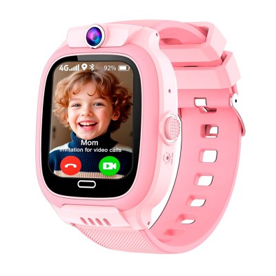 Smartwatch COOL Kids 4G GPS Silicona Colores (Localización, Video llamadas, SIM)