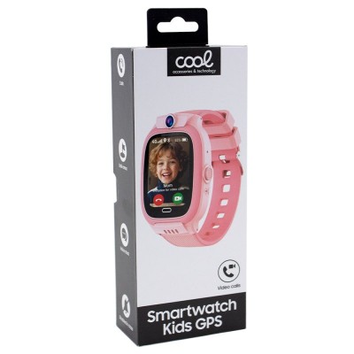 Smartwatch COOL Kids 4G GPS Silicona Colores (Localización, Video llamadas, SIM)