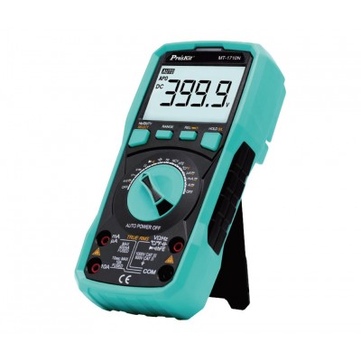 MT-1710N - Multímetro digital True RMS 3 3/4 dígitos CAT. IV 600V