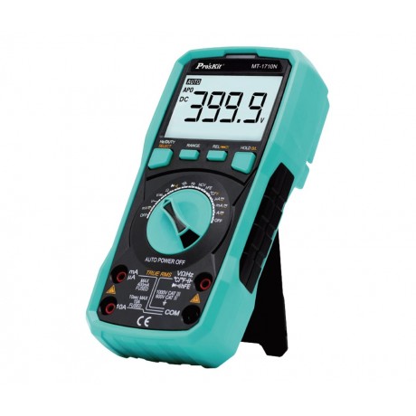 MT-1710N - Multímetro digital True RMS 3 3/4 dígitos CAT. IV 600V