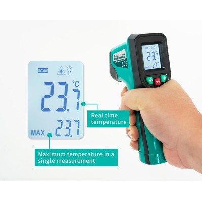 MT-4602 - Termómetro de infrarrojos con puntero láser -50ºC a 600ºC de Proskit
