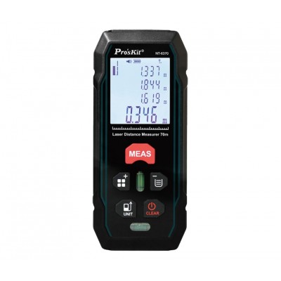 NT6370 - Medidor de distancia láser hasta 70m, Proskit