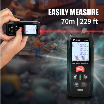 NT6370 - Medidor de distancia láser hasta 70m, Proskit