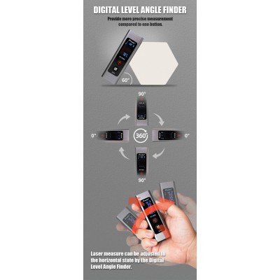 NT-6350 - Medidor de distancia láser hasta 50m de Proskit