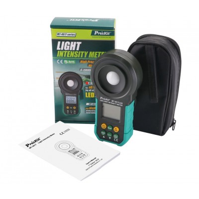 MT-4617LED Luxómetro Digital de Gran Precisión de Proskit