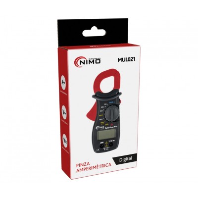 Pinza amperimétrica multifunción 400A CA CAT.II 600V