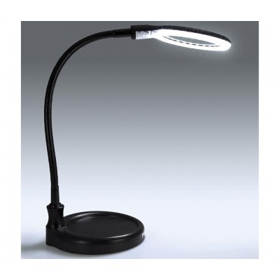 Lupa de sobremesa con luz LED FL-25LED