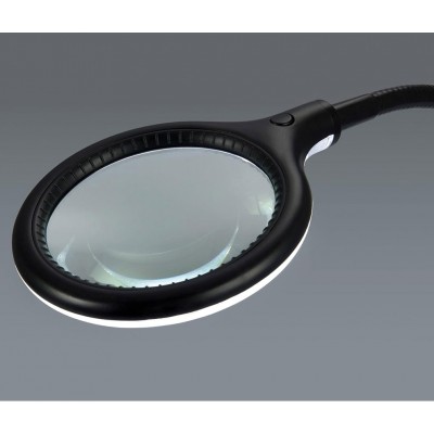Lupa de sobremesa con luz LED FL-25LED