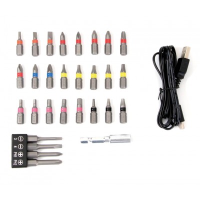 PT-1366U Destornillador inalámbrico recargable por USB-C de Proskit