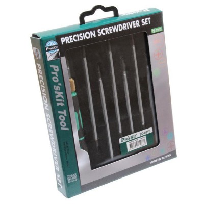 SD-081B Estuche-Juego de destornilladores reversibles de Proskit