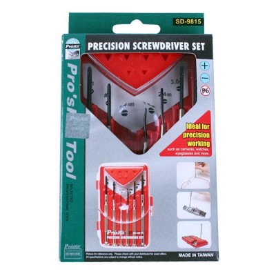 SD-9815 Juego destornilladores tipo relojero de Proskit