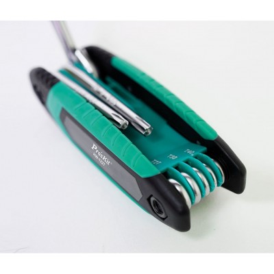 Juego de 8 llaves Torx hueco de mano de Proskit - HW-122T
