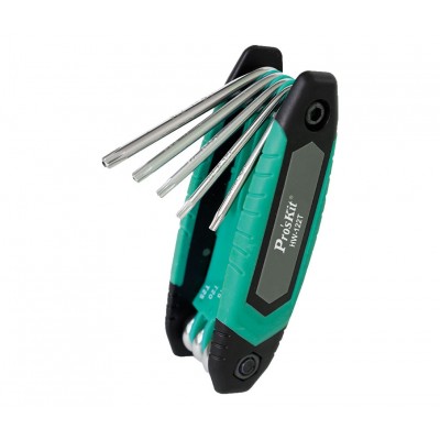 Juego de 8 llaves Torx hueco de mano de Proskit - HW-122T