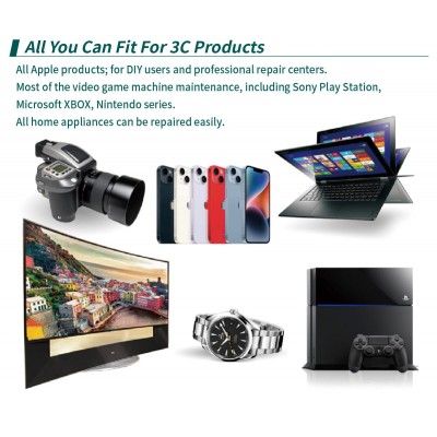 SD-9828 Juego de destornilladores de precisión profesional con 58pcs de Proskit