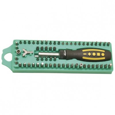 SD205 Estuche de destornilladores de seguridad (61 Puntas y Mango) de Proskit