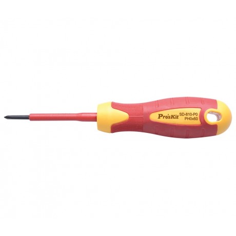 SD-810-P0 Destornillador profesional para electricista DIN 1000V - IEC 609000 de Proskit