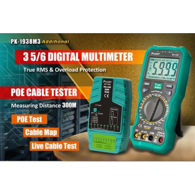 PK-1938M3 - Maleta para instalación de redes, comunicaciones y CCTV de Proskit