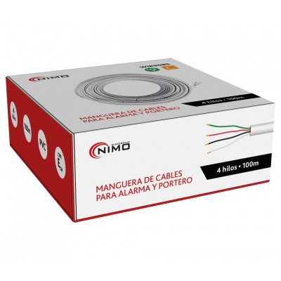 Manguera de cables en CCA para alarma y portero con CPR - WIR9085