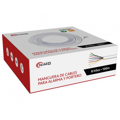 Manguera de cables en CCA para alarma y portero con CPR - WIR9087
