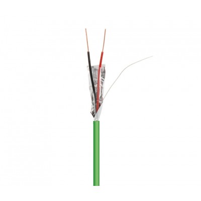 Rollo de Cable tipo BUS/KNX blindado LSHZ, Cobre 2 hilos, 100m - WIR9170
