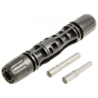 CON957 Conector MC4 M-H para placas solares, 4, 6 y10mm² 1500V (Bolsa 10 unidades)
