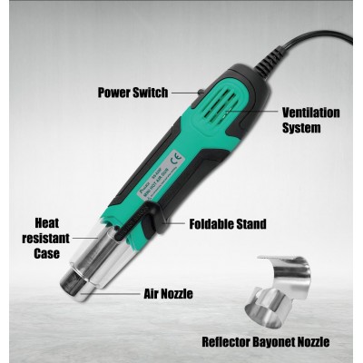 SS-628F - Tobera de aire caliente 250W/500W de Proskit