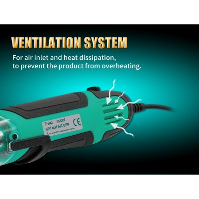 SS-628F - Tobera de aire caliente 250W/500W de Proskit